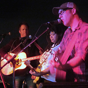 G.S. Harper, Mary Cutrufello & Brent Kirby perform at the Beachland Tavern