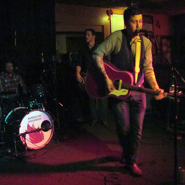 American Aquarium performs at the Beachland Tavern